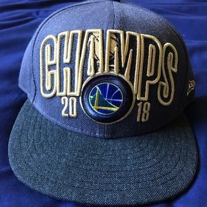 NBA Warriors 2018 Champs Hat